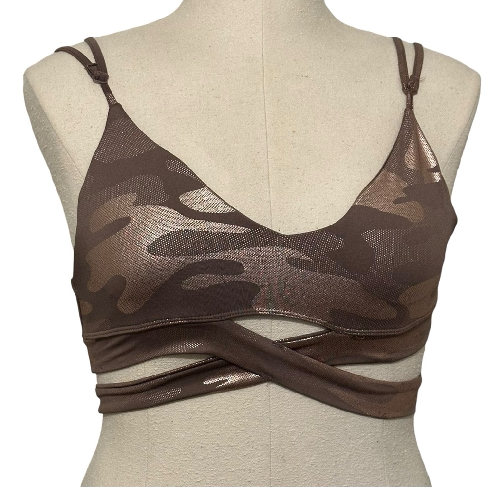 Sommer Ray Crossover Active Bra Good Camo Size Small